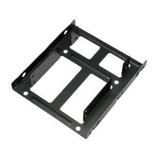 Салазки Gembird для установки двух HDD/SSD 2.5'' в отсек 3.5' металл, пакет