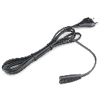 Шнур PowerCube ШВВП-АП 2*0,75 S52C7-250-2,5-1,8, черный, 1,8 м, S52 - C7, 2-pin, фото 1