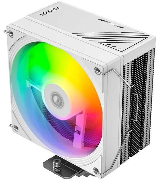 Кулер для процессора ID-Cooling FROZN A410 SE ARGb белый 180W/Intel 1700, 12*, 115*, AMD AM5, AM4/Screws