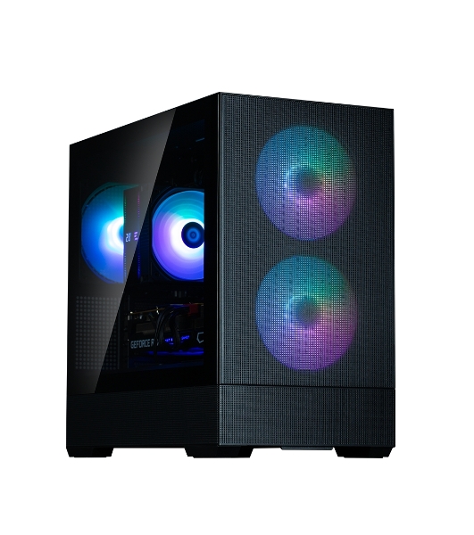 Компьютерный корпус ZALMAN P30 AIR, MATX, BLACK, WINDOW, 2xCombo (3.5'' or 2.5''), 3x2.5', 1xUSB TYPE-C, 1xUSB3.0, FRONT 2x140мм ARGb, REAR 1x140мм ARGb