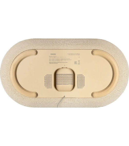 Колонка портативная BBK BTA2010 бежевый 10W 1.0 BT 10м 1800mAh