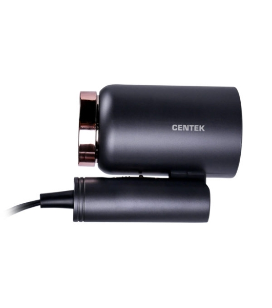 Фен Centek CT-2202 серый, 1600 Вт, компактный, ионизация