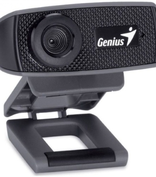 Веб-камера Genius FaceCam 1000X 1280x720, 30 кадр/с, USB, микрофон, универсальное крепление