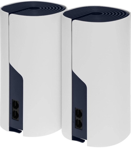 Бесшовный Mesh роутер TP-Link DECO P9 (2-PACK) AC1200 10/100/1000BASE-TX белый (упак.:2шт)