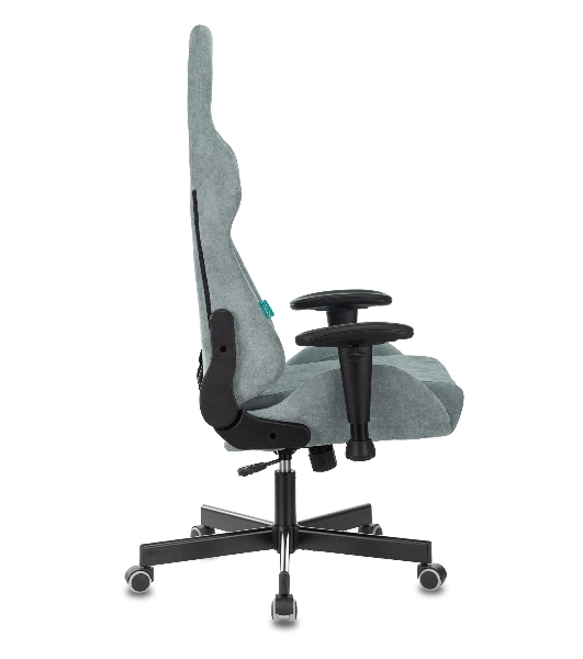 Кресло Бюрократ VIKING KNIGHT LT28 FABRIC серо-голубой, ткань, 120 кг, механизм качания