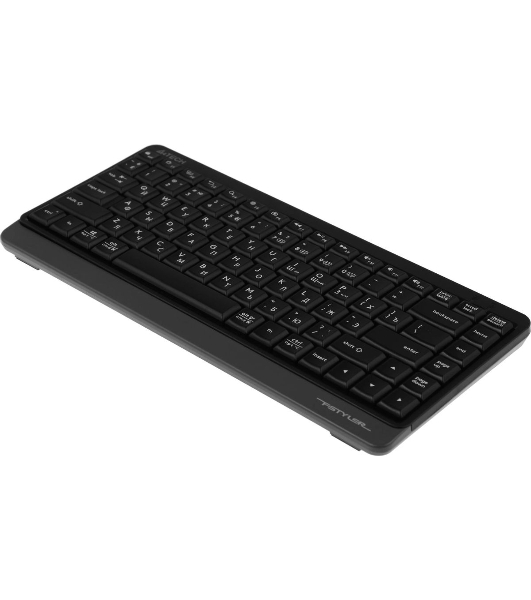 Клавиатура беспроводная A4Tech Fstyler FBK11, USB, Bluetooth/Радиоканал, черный/серый