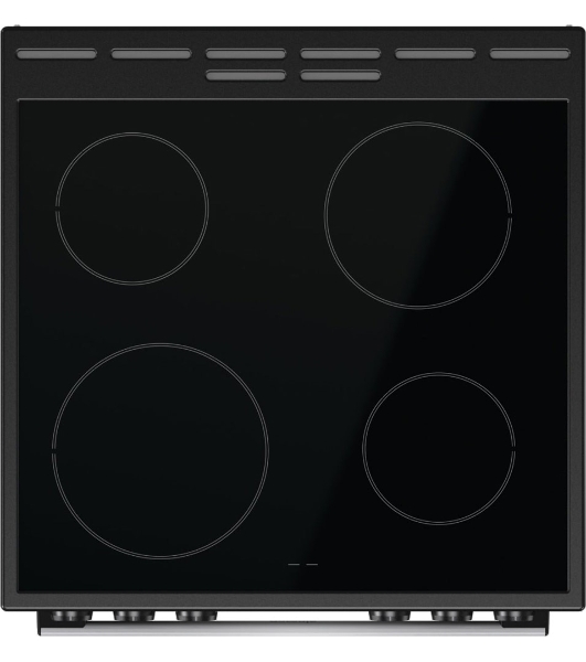 Плита электрическая Gorenje GEC6A11SG серый, конфорок 4 электрических, духовка 65 л, 60 см x 85 см x 60 см