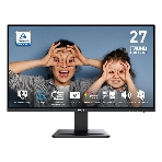 Монитор 27' MSI PRO MP273U IPS 3840x2160, 60 Гц, 4 мс, 16:9, 300 кд/м2, 2xHDMI, 1xDP, 1x3.5 мм, черный, фото 1
