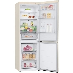 Холодильник LG GC-B459AEMW бежевый двухкамерный 234/110л морозилка снизу, No Frost, фото12