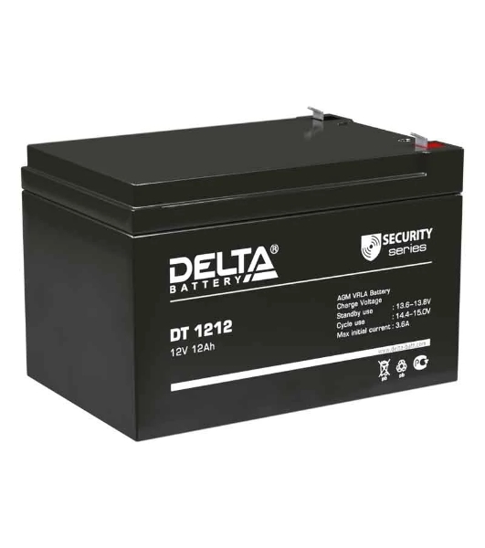 Батарея для ИБП Delta DT 1212 (12V, 12Ah)
