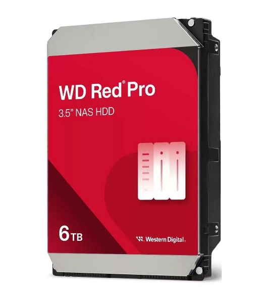 Жесткий диск WD Red Pro 6Tb 3.5' SATA3, 7200rpm, 256MB