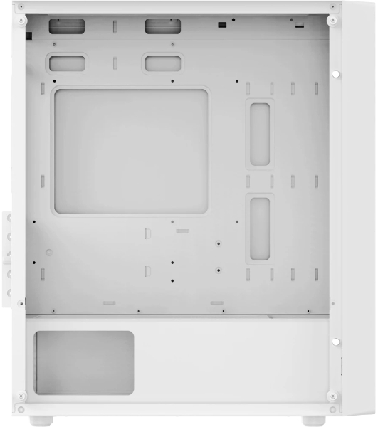 Компьютерный корпус Ocypus Gaммa C50 без БП белый (Gaммa-C50-WHG000XX-GL)