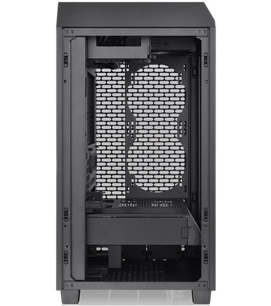 Компьютерный корпус Thermaltake The Tower 200 черный без БП miniITX 11x120мм 5x140мм 2xUSB 3.0 audio bott PSU