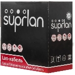 Кабель информационный Suprlan Premium 01-0313-5, cat.5e U/UTP, 4 пары, 24AWG, PVC, внутренний, 305м, серый, фото2