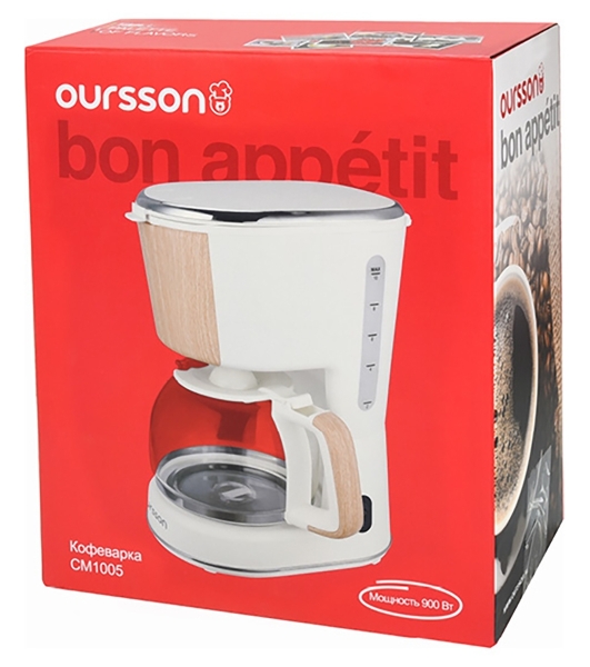Кофеварка OURSSON CM1005/IV