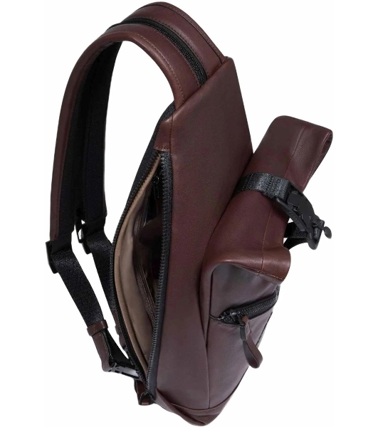 Рюкзак слинг Piquadro Harper CA6784AP/TM коричневый кожа