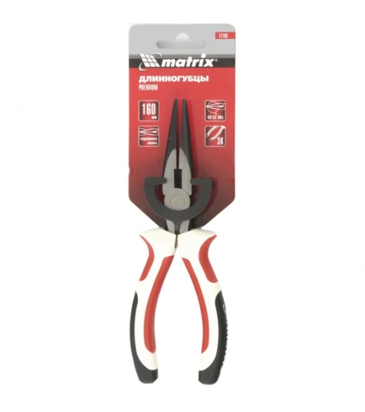 Длинногубцы Matrix Premium 17185 160 мм прямые