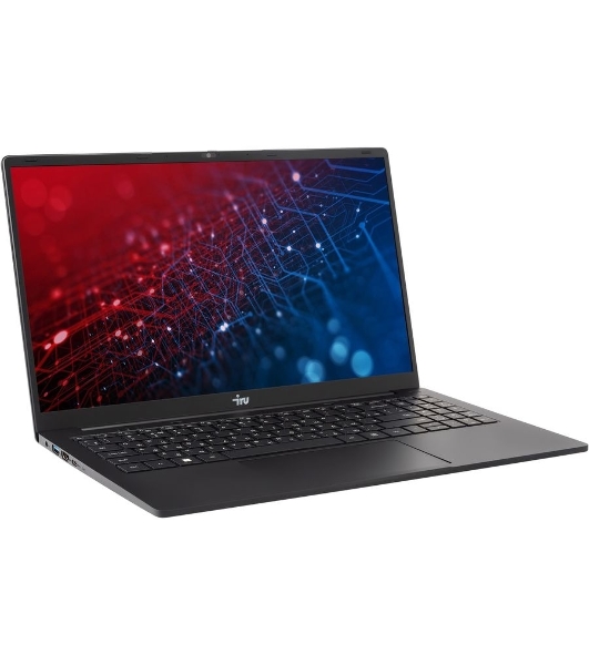 Ноутбук IRU Strato 15ALID4/15.6'/IPS/Core i3 1315U/8Gb/256Gb SSD/Intel UHD Graphics/без ОС/черный/2.2kg