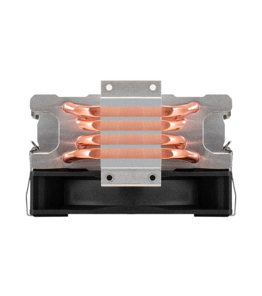 Кулер ExeGate Wizard EXX400V3-PWM.FRGB алюминий/медь, 1800 об/мин, 33 дБ, 4 pin, 140 Вт