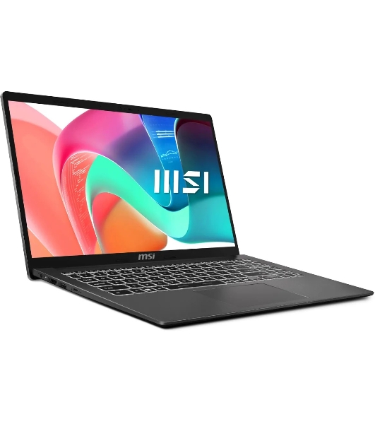 Ноутбук MSI Modern 15 F1MG-1045XRU Intel Core 5 120U/16Gb/SSD512Gb/15.6'/IPS/FHD/1920x1080/60Hz/NoOS/Platinum Gray/1.7kg (9S7-15S111-1045)