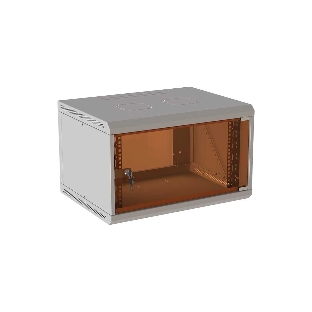Шкаф коммутационный Suprlan (05-1206) настенный 12U 600x600 мм пер. дв. стекл направл. под закл. гайки 70 кг RAL 7035 535 мм 26.22 кг 620 мм