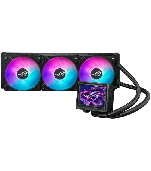 Система жидкостного охлаждения ASUS ROG RYUJIN III 360 ARGb EXTREME 90RC0131-M0EAY0 черный 120мм алюминий+медь 2800rpm 36db 4-pin 305W