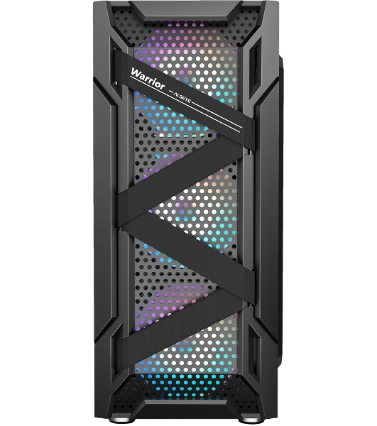 Компьютерный корпус ALSEYE Warrior-B Mini-ITX/Micro ATX/ATX, USB 2.0*2+HD Audio+USB 3.0*1, ';H.D.D.(3.5';)*2pcs+S.S.D(2.5';)*2pcs, 354*185*413мм';