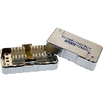Адаптер Suprlan 10-0314-1, проходн.RJ45 кат.5E UTP, стальной, фото 1