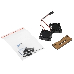 Корпус Qumo Aluminum case with black fan, Raspberry Pi 4, black(RS022), фото9