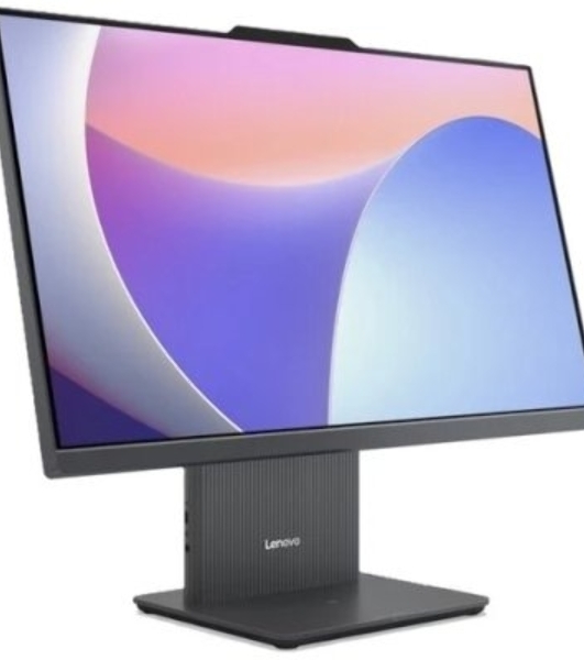 Моноблок Lenovo IdeaCentre AIO 24IRH9 23.8' FHD (1920x1080) IPS 250N 100Hz, i5-13420H, 1x16Gb DDR5-5200, 512Gb SSD M.2, Intel UHD, WiFi6, BT, 5.0MP Cam, USB KB&Mouse, NoOS, Luna Grey, 1Y