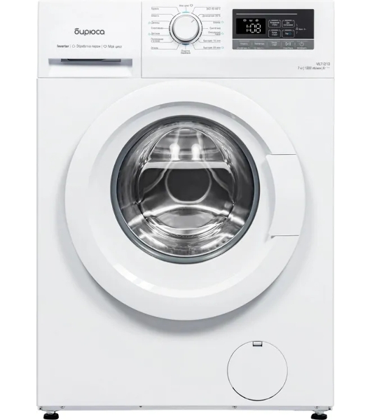 Стиральная машина Бирюса WM-ML712/10 белый, загрузка фронтальная 7 кг, 1200 об/мин, класс A+++