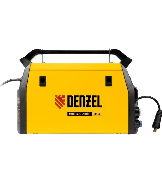 Аппарат инвертор. полуавтомат. сварки Denzel MultiMIG-200DP Synergy Double Pulse, 200 А, ПВ 80%