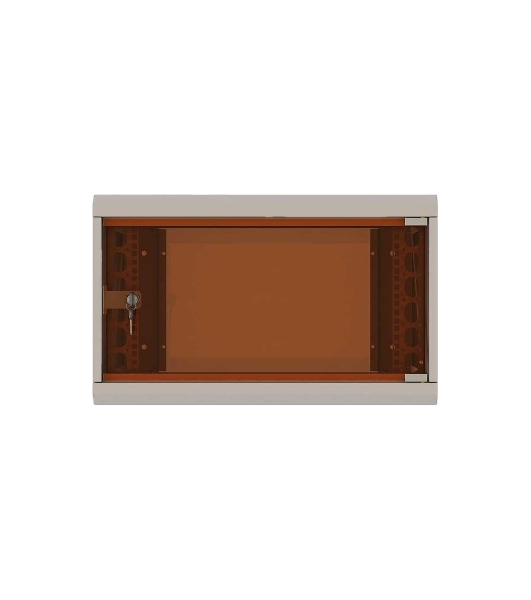 Шкаф коммутационный Suprlan (05-1206) настенный 12U 600x600 мм пер. дв. стекл направл. под закл. гайки 70 кг RAL 7035 535 мм 26.22 кг 620 мм