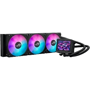 Система жидкостного охлаждения ASUS ROG RYUJIN III 360 ARGb EXTREME 90RC0131-M0EAY0 черный 120мм алюминий+медь 2800rpm 36db 4-pin 305W