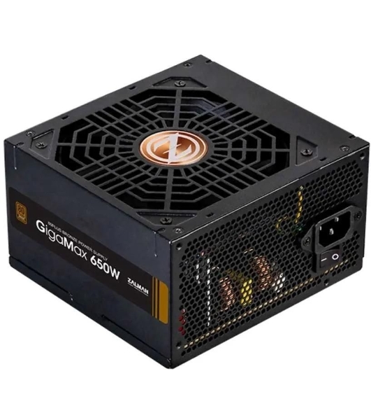 Блок питания Zalman ZM650-GVII Retail, 650Вт, 80 PLUS Bronze, 120мм, черный