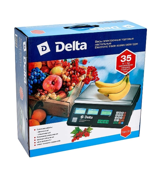 Весы торговые DELTA ТВН-35 до 35кг/5г