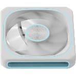 Вентилятор для корпуса Formula Air Fusion 1 WH Reverse ARGb 120х120x28 белый 4-pin 35.97дБ (упак.:1шт) (AIR FUSION 1 WH REVERSE) Ret, фото4