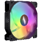 Вентилятор для корпуса 1STPLAYER F7R Black F7R-BK 120mm, 600-1800rpm, 56.34CFM, 36.99dBa, BULK, фото7