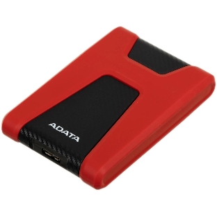 Внешний HDD 2.5' ADATA HD650, 2TB, USB 3.2 Gen 1 Type-A, 5400 rpm, красный