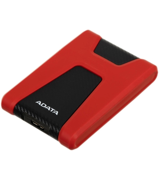 Внешний HDD 2.5' ADATA HD650, 2TB, USB 3.2 Gen 1 Type-A, 5400 rpm, красный
