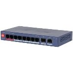 Коммутатор Dahua DH-CS4210-8GT-110, 8×1 Гбит/с + 2×1 Гбит/с SFP, управляемый, фото2