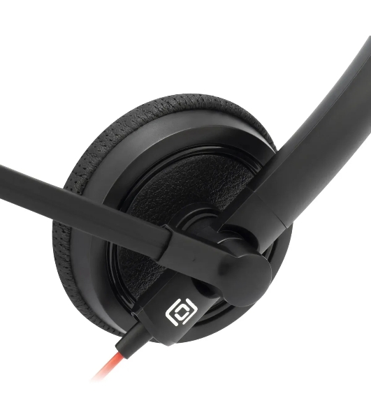 Наушники с микрофоном Oklick/Оклик HS-L900 черный 1.8м накладные оголовье