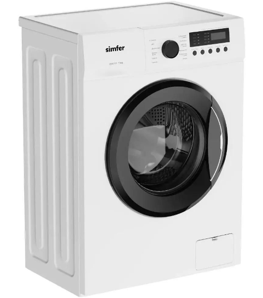 Стиральная машина Simfer WWC701 белый, загрузка фронтальная 7 кг, 1200 об/мин, класс A+++