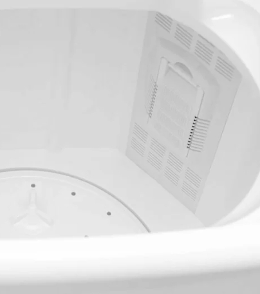 Стиральная машина ВолТера ВТ-СМ5RU белый, загрузка вертикальная 5 кг