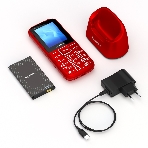 Мобильный телефон Maxvi B21ds up красный, фото17