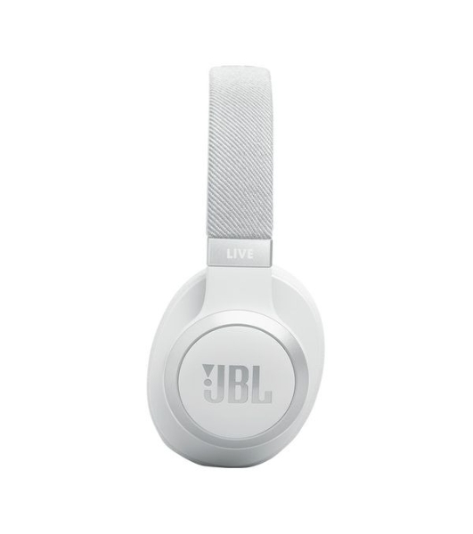 Беспроводные/проводные наушники JBL Live 770NC белый, полноразмерные, Bluetooth + проводной, адаптивное шумоподавление