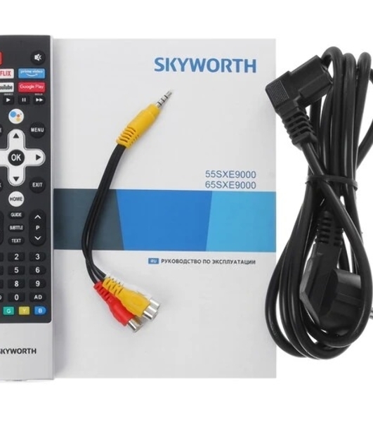 Телевизор Skyworth 55' 55SXE9000 серый OLED UHD 60Hz GoogleTV 2GB/32GB