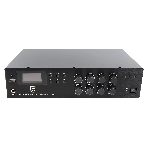 Микшер-усилитель Intrend ITMXAMP-120MT MP3, FM тюнер, USB, Bluetooth, 2хMic/3хLine входы, 1хLine выход,120 Вт, 4/8Ом/100V, IR-пульт в комплекте, фото 1