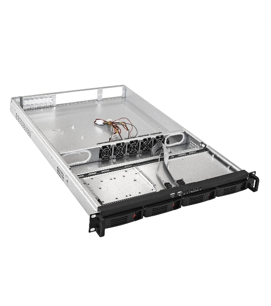 Серверный корпус ExeGate Pro 1U660-HS04 (RM 19', высота 1U, глубина 660, БП 350ADS, 4xHotSwap, USB)