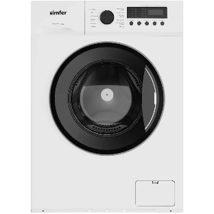 Стиральная машина Simfer WWC701 белый, загрузка фронтальная 7 кг, 1200 об/мин, класс A+++